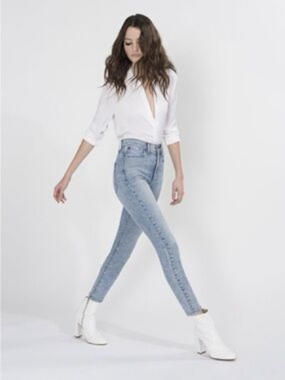 ao.la by Alice + Olivia "Good Skinny" Jeans,